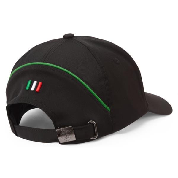 Automobili Lamborghini Squadra Corse Luxury Team Unisex Cap - Black/Orange