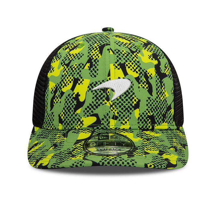 2024 McLaren Racing Camo 9FIFTY Snapback Trucker Cap Men's - Green