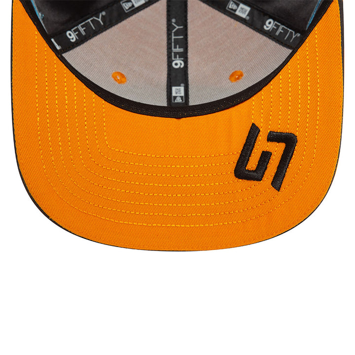 2024 McLaren Racing Lando Norris Orange 9FIFTY Snapback Cap