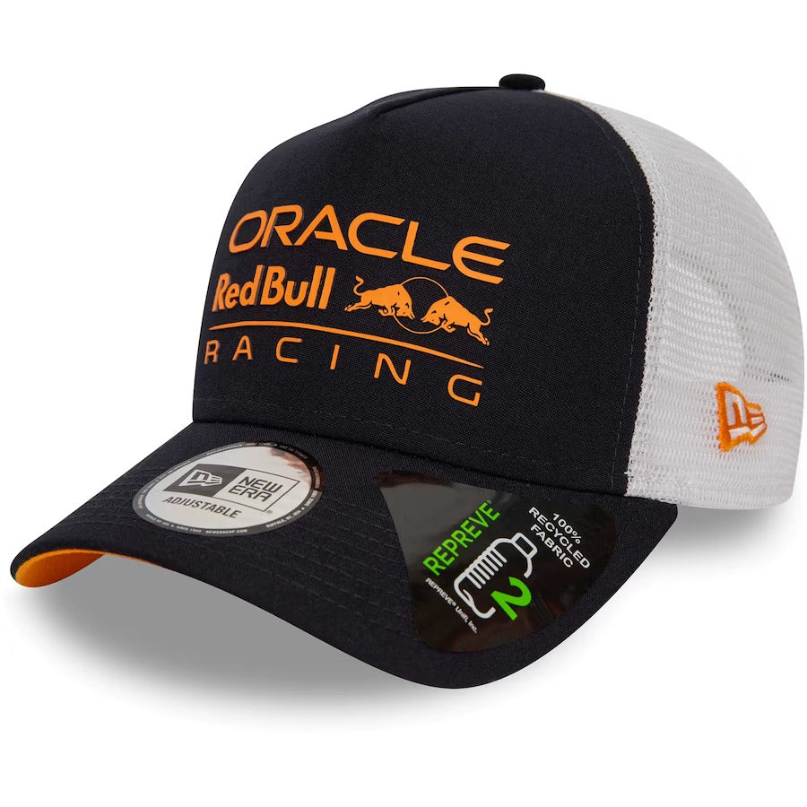 2024 Red Bull Racing E-Frame Trucker Snapback Men's Cap - Navy