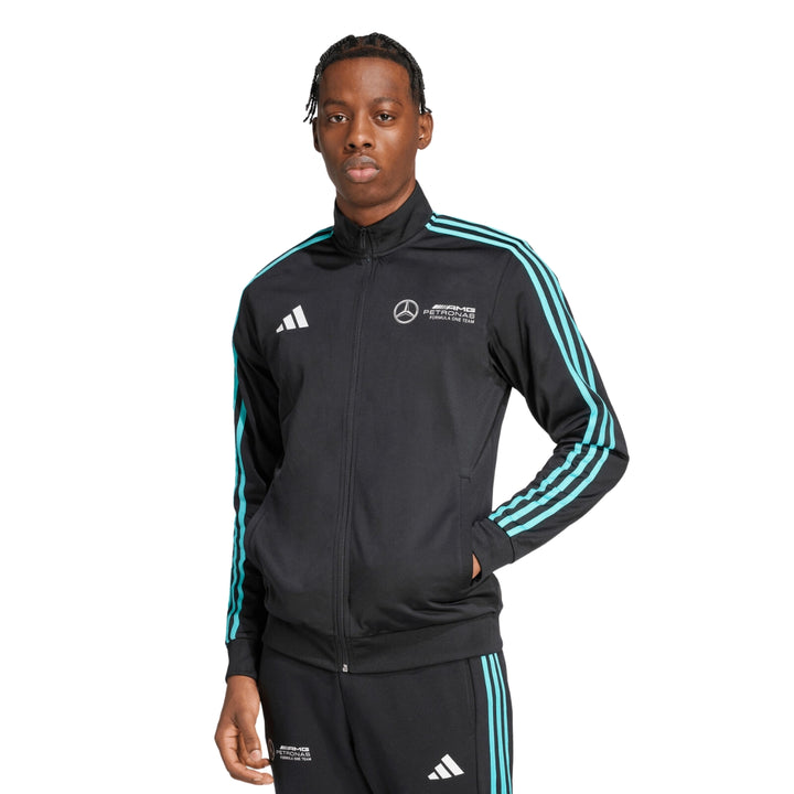 2025 Mercedes AMG Petronas F1™ Team x Adidas Men's Track Top - Black