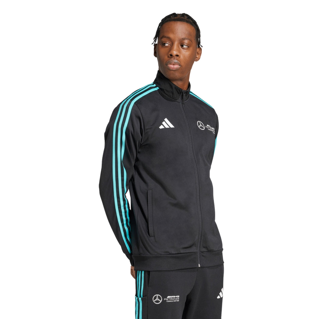 2025 Mercedes AMG Petronas F1™ Team x Adidas Men's Track Top - Black