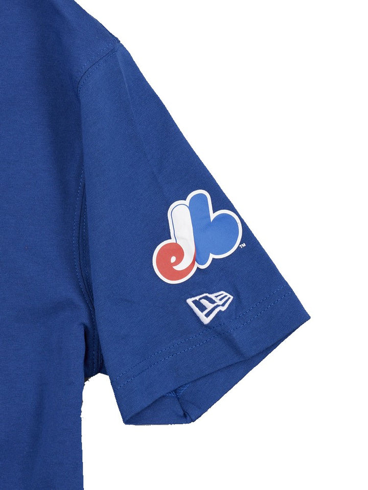 Montreal Expos MLB® Baseball Team New Era® Men's T-Shirt - Blue