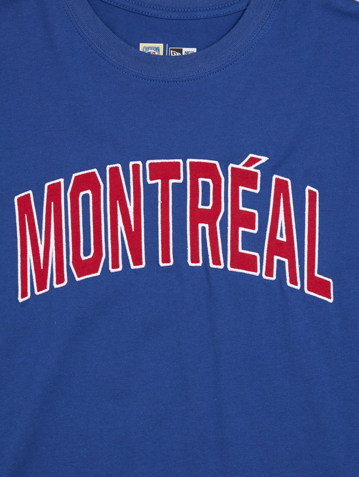 Montreal Expos MLB® Baseball Team New Era® Men's T-Shirt - Blue