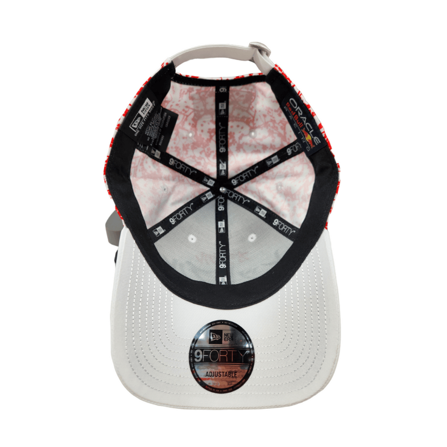 Sergio Perez Red Bull Racing New Era 9Forty Adjustable Japanese GP Hat White