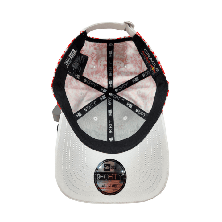 Sergio Perez Red Bull Racing New Era 9Forty Adjustable Japanese GP Hat White
