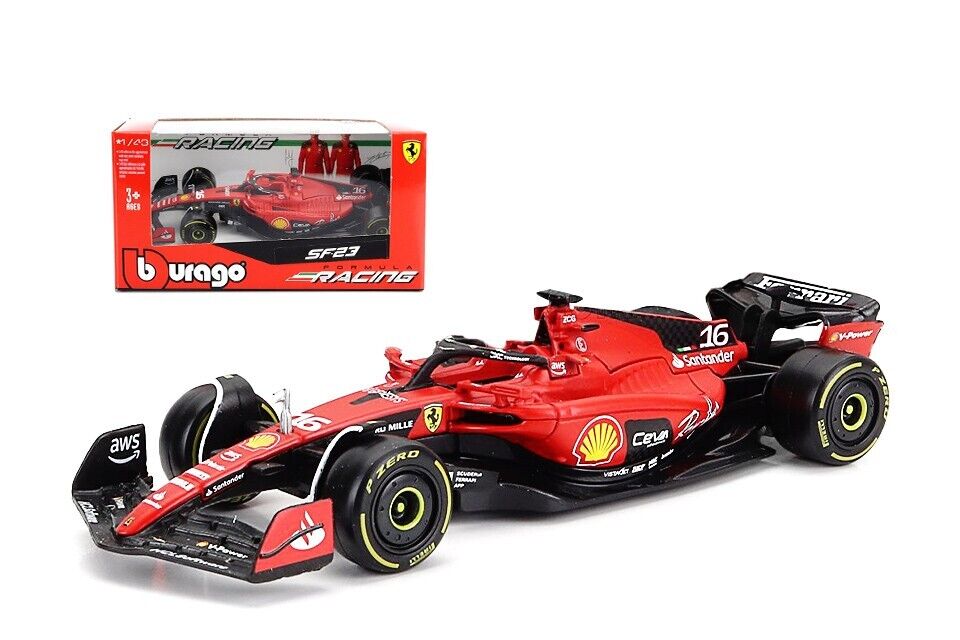 Scuderia Ferrari F1™ Team Charles Leclerc SF23 Bburago 1:43