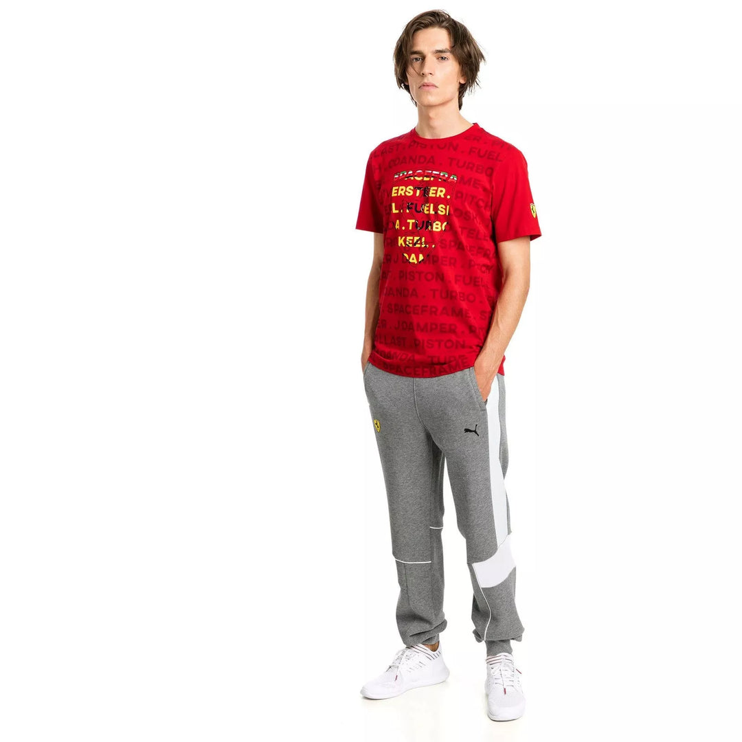 Scuderia Ferrari F1™ Team SF Allover Big Shield Men's T-shirt - Red