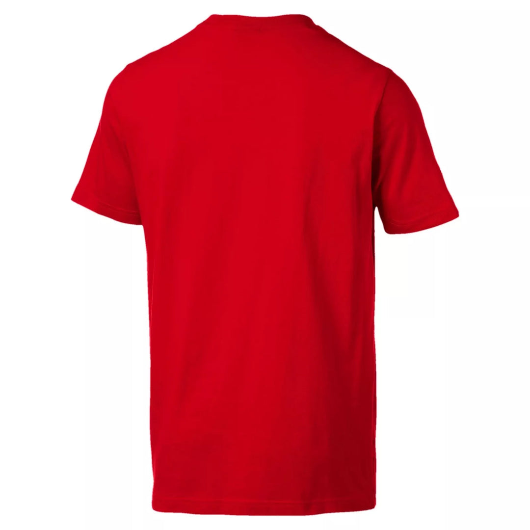 Puma Scuderia Ferrari Big Shield Crew-Neck T-shirt Men's - Red