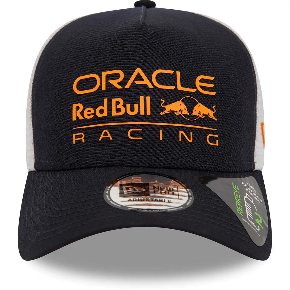 2024 Red Bull Racing E-Frame Trucker Snapback Men's Cap - Navy