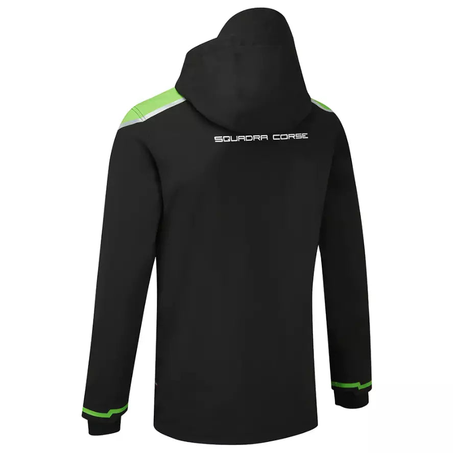 Genuine Lamborghini Squadra Corse Team Lightweight Rain Windproof Adult Jacket  - Black