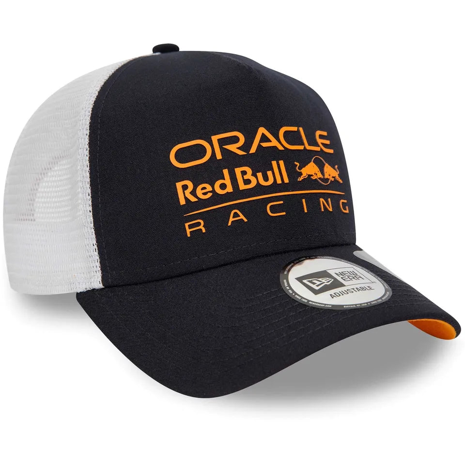 2024 Red Bull Racing E-Frame Trucker Snapback Men's Cap - Navy