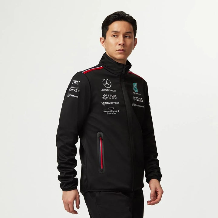 Mercedes Benz AMG Petronas F1™ Team Softshell Jacket Adult - Men - Black