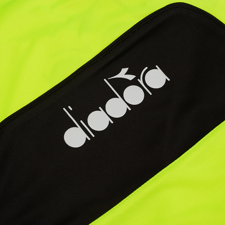 DIADORA Camiseta de entrenamiento de fútbol de árbitro de manga larga FIGC Italia - Hombre - Amarillo fluo DD