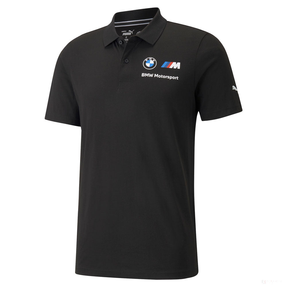 Puma BMW MMS ESS LOGO - Camiseta estampada - black/negro 