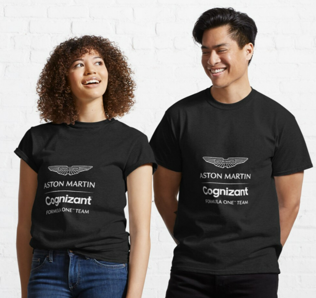 Aston Martin Cognizant F1™ Team Official  T-Shirt - Men - Black