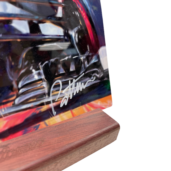 Charles Leclerc Sauber F1 Team Alfa Romeo #16 Metallic Plaque - Accesories - Multicolor