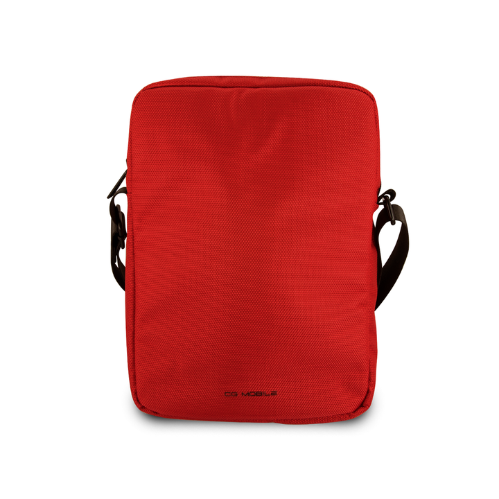 Scuderia Ferrari F1™ Team Messenger Tablet Bag Carbon Fibre Effect - Accessories - Red