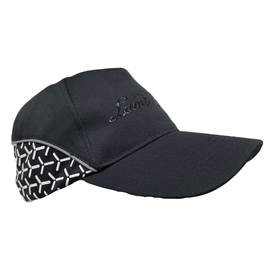 Automobili Lamborghini Luxury Baseball Cap Y-Contrast Cap - Men - Black
