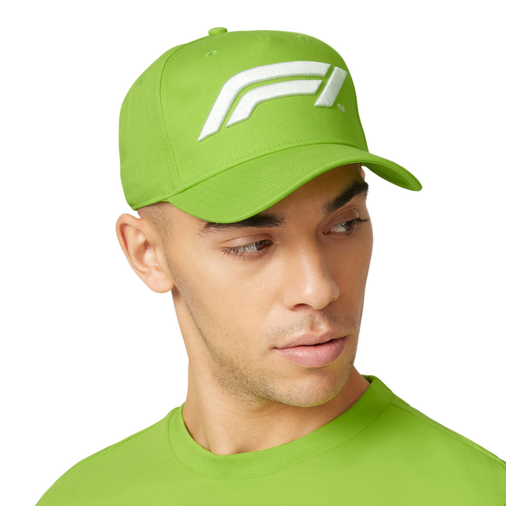 Formula 1 ™ TECH collection F1™ Large logo baseball cap - Men - Lime Green