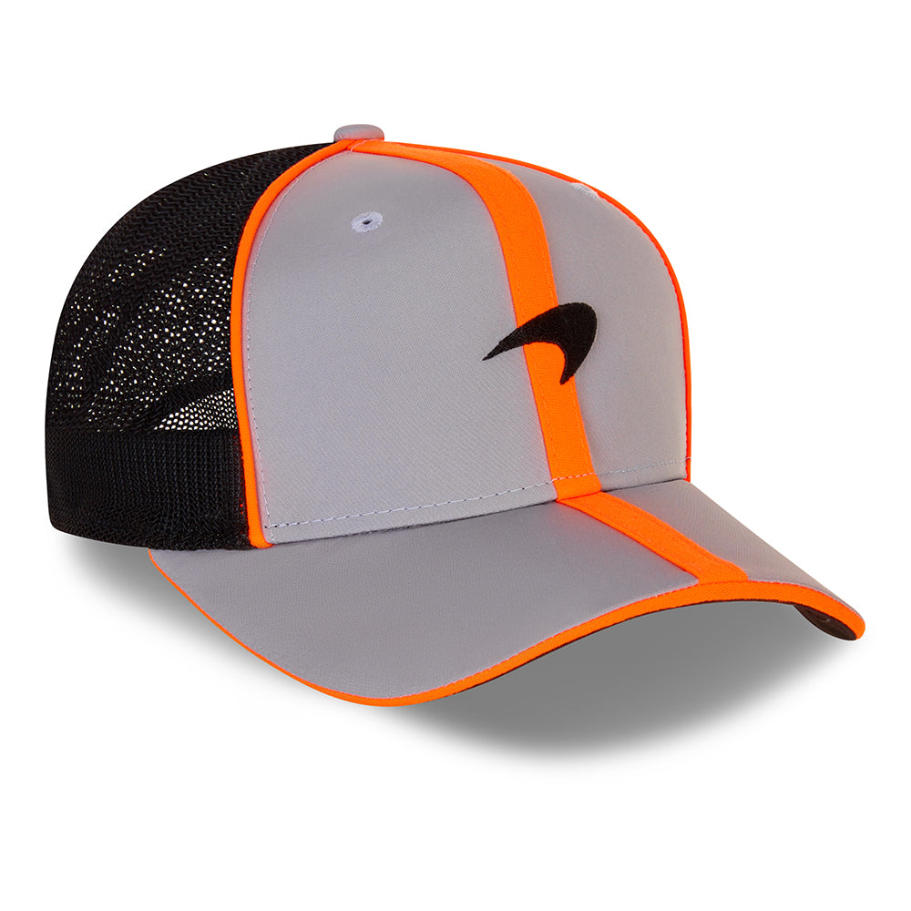 McLaren F1™ Team Speedmark 9FIFTY Men's SnapBack Stripe Cap - Grey