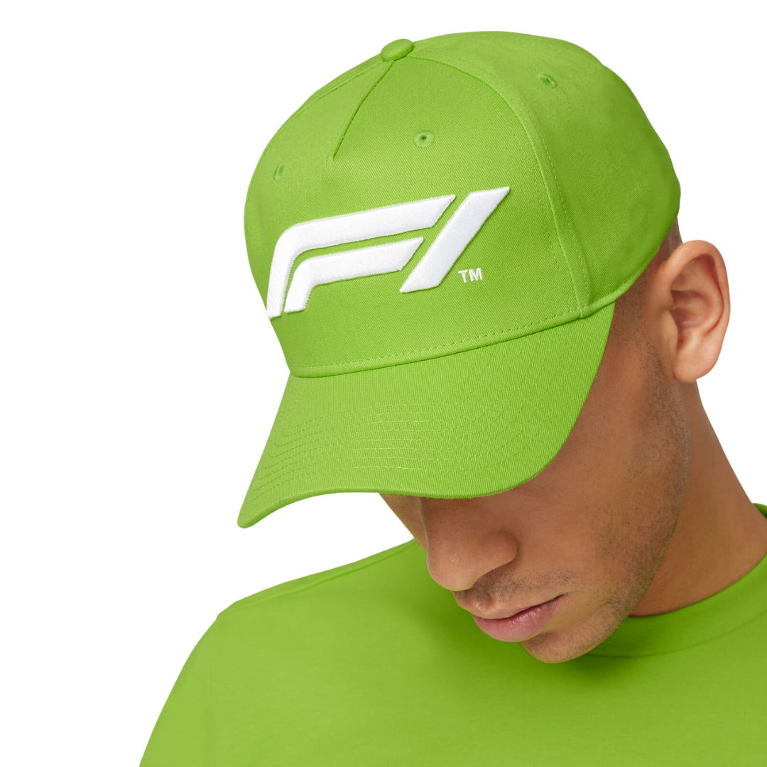 Formula 1 ™ TECH collection F1™ Large logo baseball cap - Men - Lime Green