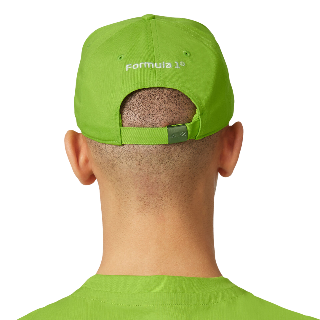 Formula 1 ™ TECH collection F1™ Large logo baseball cap - Men - Lime Green