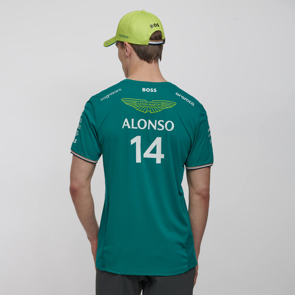 Camiseta 2023 Aston Martin F1™ Team Alonso Adulto - Verde – FANABOX™
