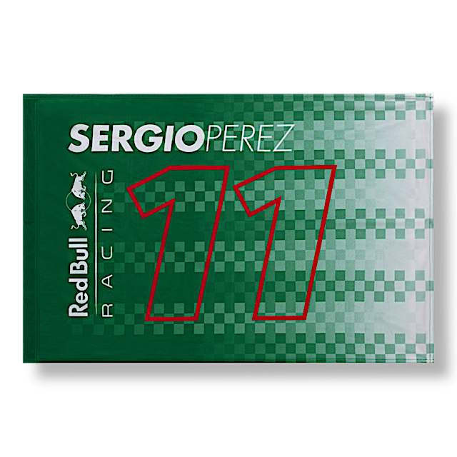 Red Bull Racing F1™ Team Sergio Perez "Checo" Flag - Accessories - Green