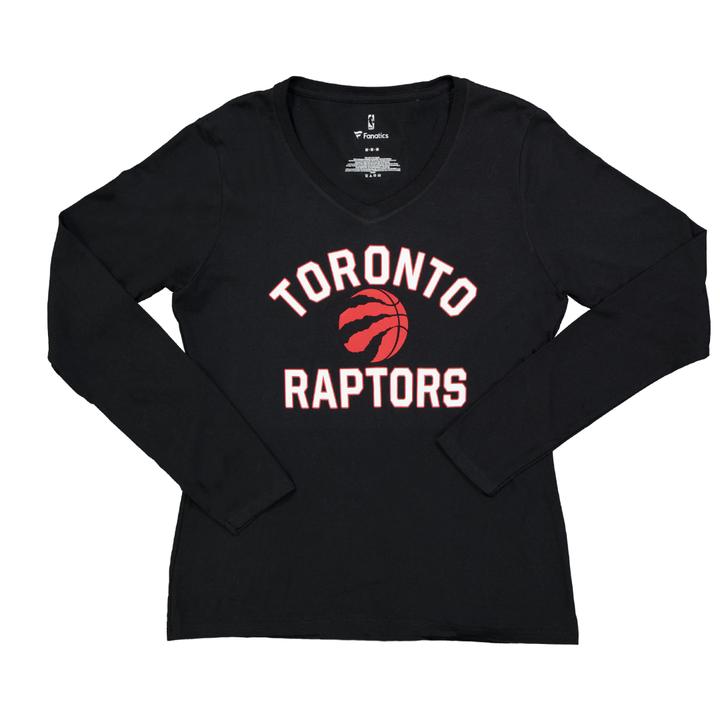 Toronto Raptors NBA® Basketball Overtime Long Sleeves T-shirt - Women - Black