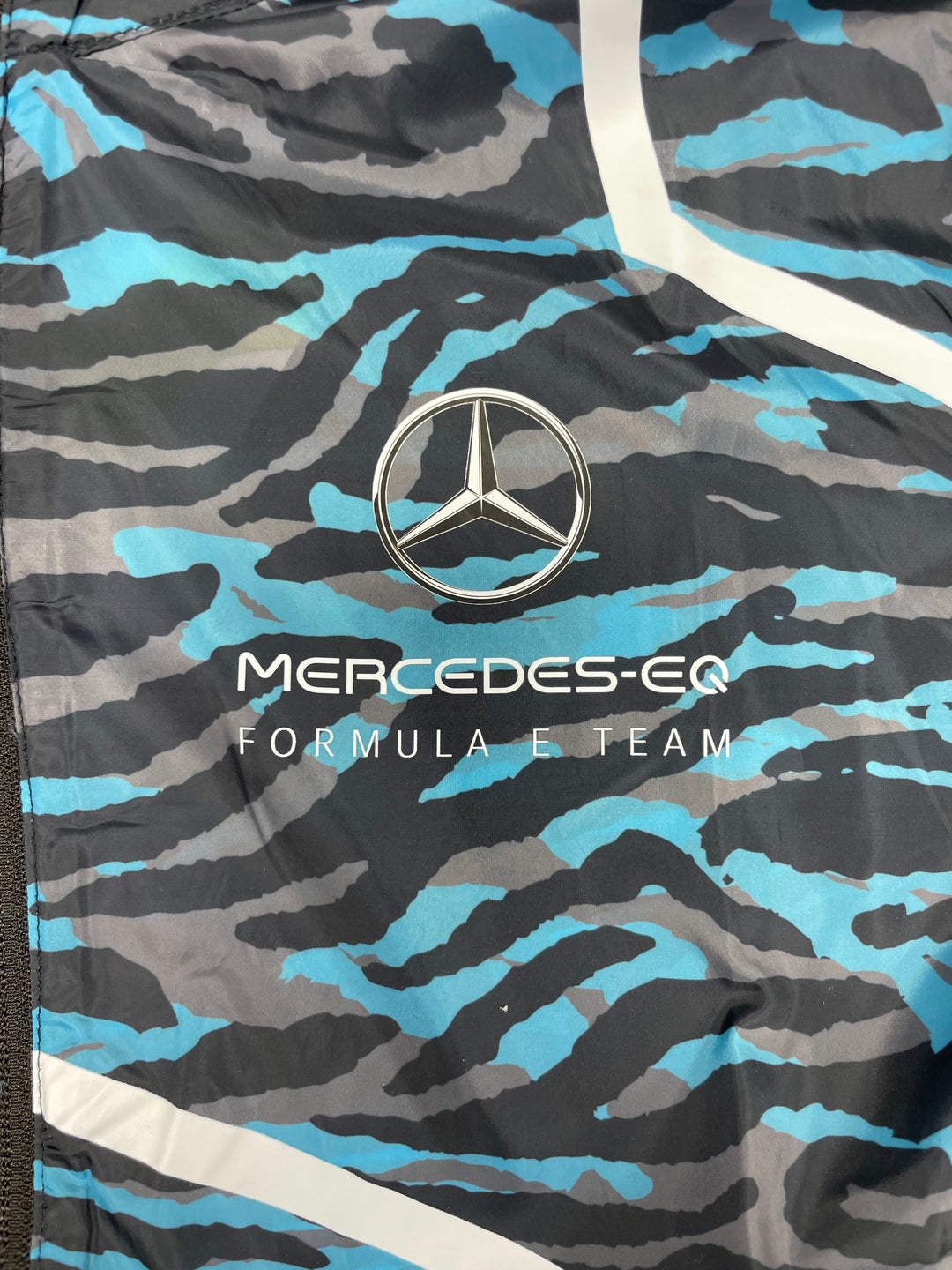 Mercedes Benz-EQ Formula E S8 Graphic Lightweight Technical Sport Jacket - Unisex - Camo