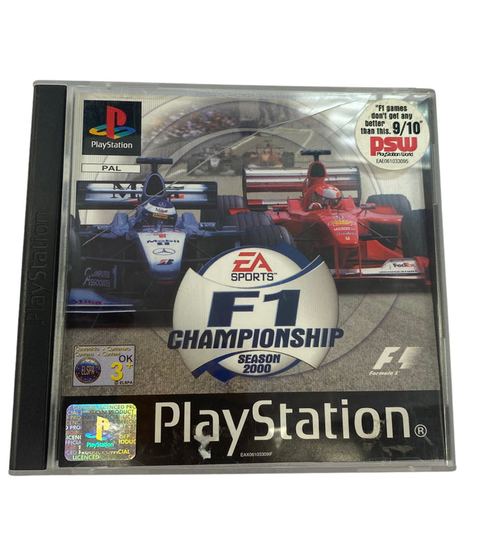 Juego De PlayStation Campeonato De F1 De La Temporada 2000 - Juego