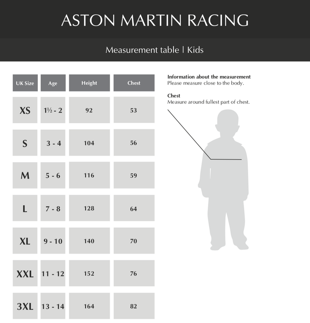 Aston Martin Racing Team Replica Sponsor Softshell Jacket - Kids - Navy Blue