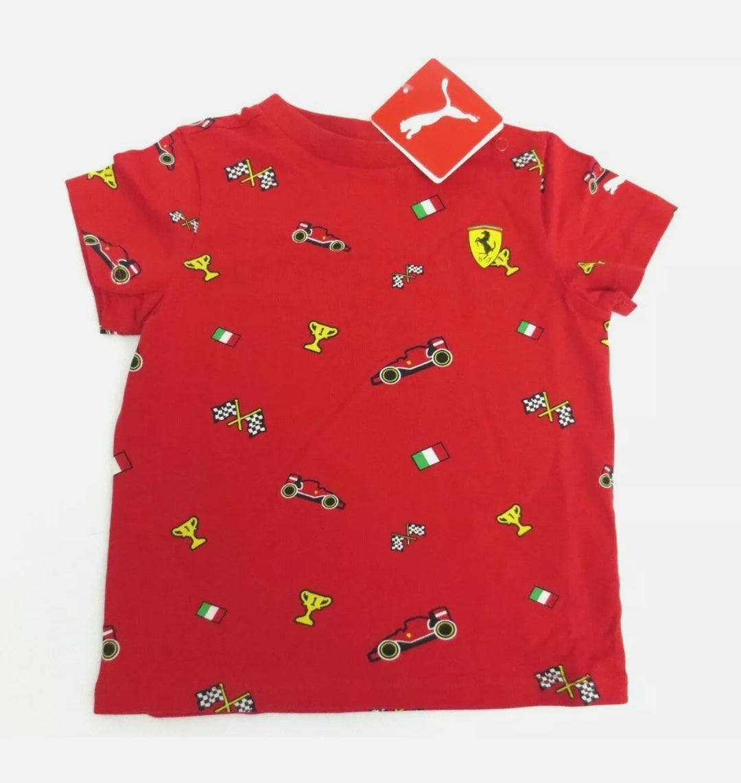 Ensemble deux pièces avec short pour bébé Scuderia Ferrari F1™ Team - Enfant - Rouge et gris