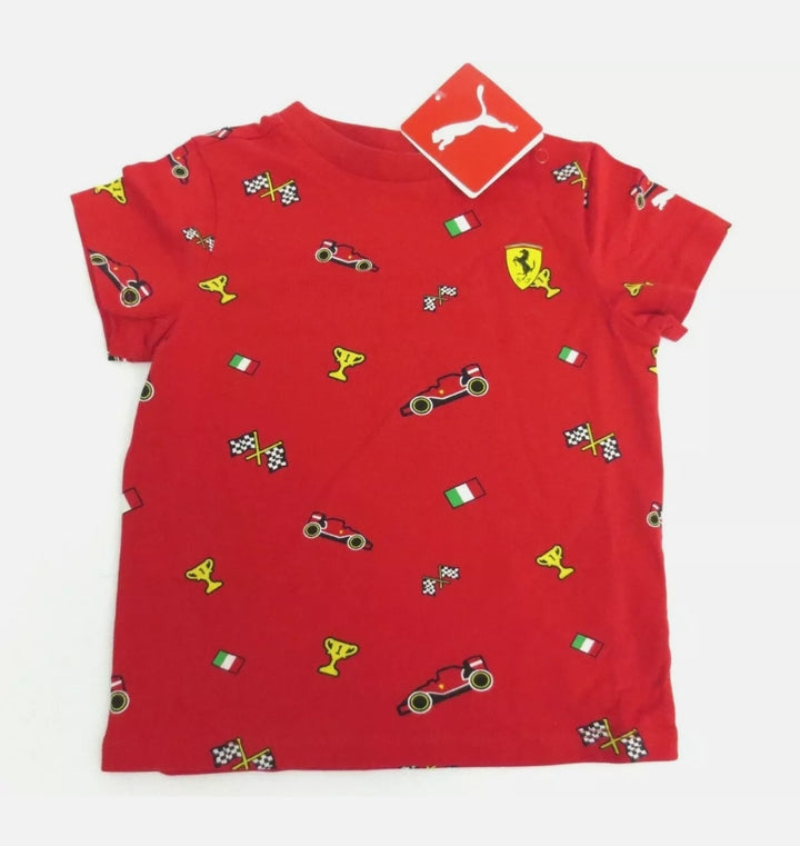 Ensemble deux pièces avec short pour bébé Scuderia Ferrari F1™ Team - Enfant - Rouge et gris