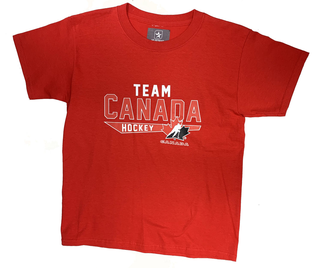 Team Canada Hockey T-shirt - Youth - Red