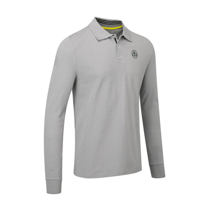 Polo de manga larga Lotus Cars Hombre Gris
