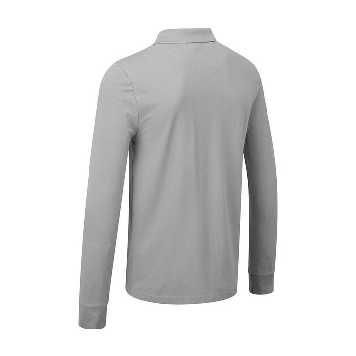 Lotus Cars Men's Long sleeve Polo Shirt - Grey