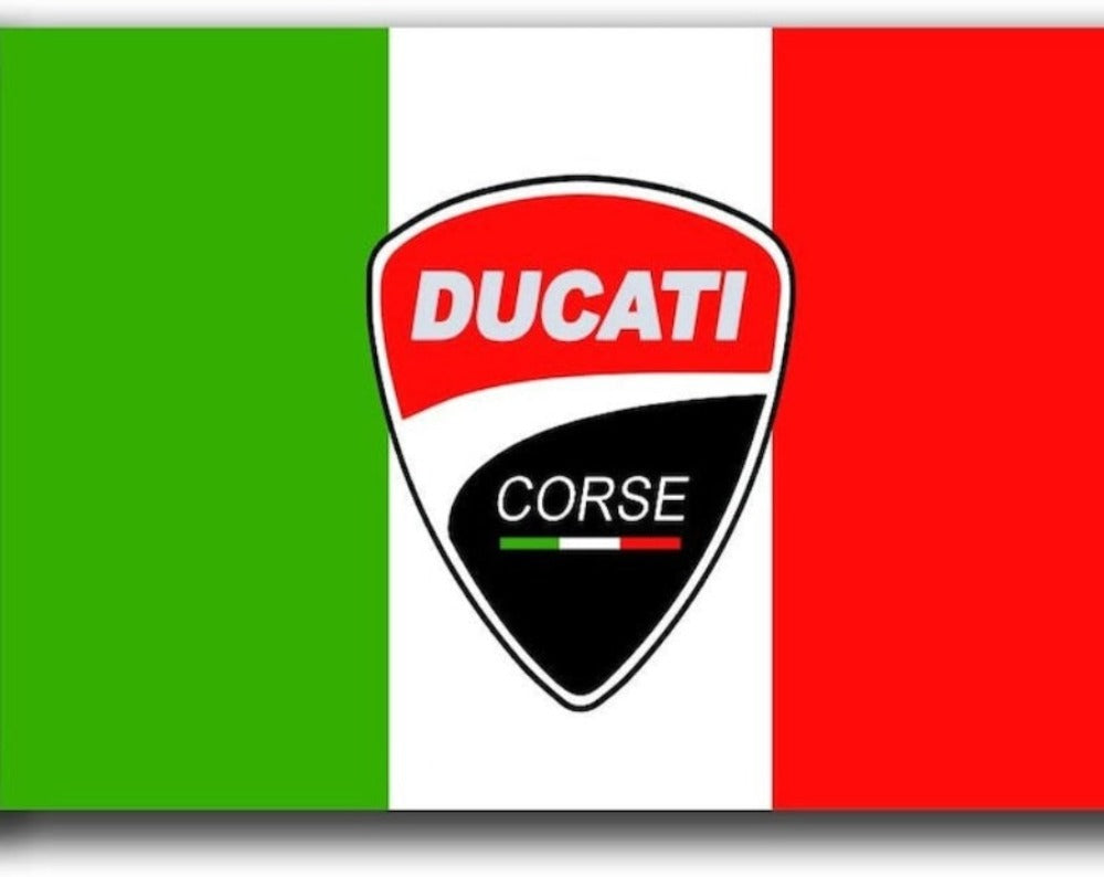 Ducati Corse Flag Banner - Accessories - Multicolour