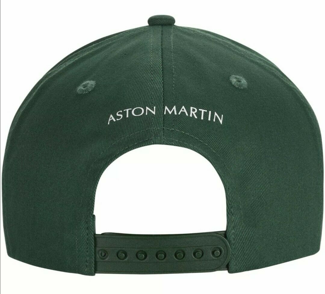 Official Aston Martin F1 Team Lance Stroll Snapback Cap Green Men 