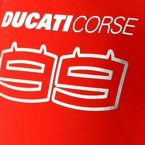 FINAL SALE Ducati Racing Corse 99 Dual T-Shirt - Men - Red