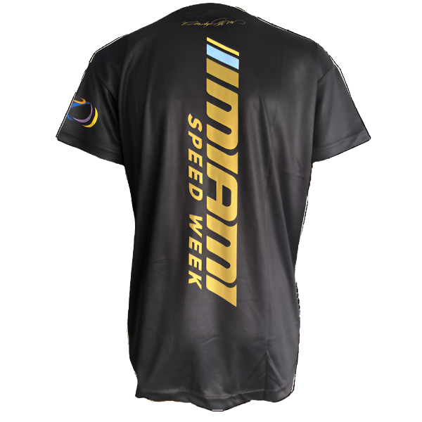 Ayrton Senna Lotus Miami Grand Prix V-Neck T-Shirt - Women - Black
