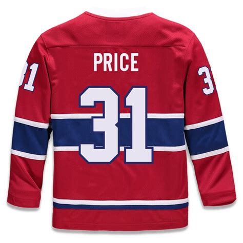 Montreal Canadiens NHL Authentic #31 Carey Price Kids Toddler Pre-School Baby Jersey - Infant - Red