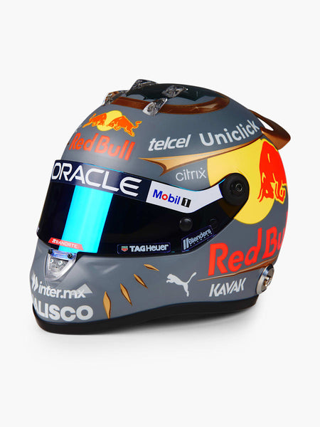 Sergio Perez Red Bull 2021 helmet casque casco Schuberth 1/2 Sergio Perez Red Bull 2021 helmet casque casco Schuberth 1/2