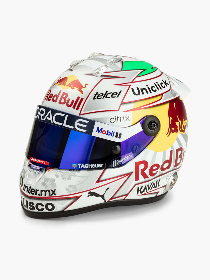 2022 Sergio Perez 1:2 Japanese GP™ Race Helmet - Multicolour