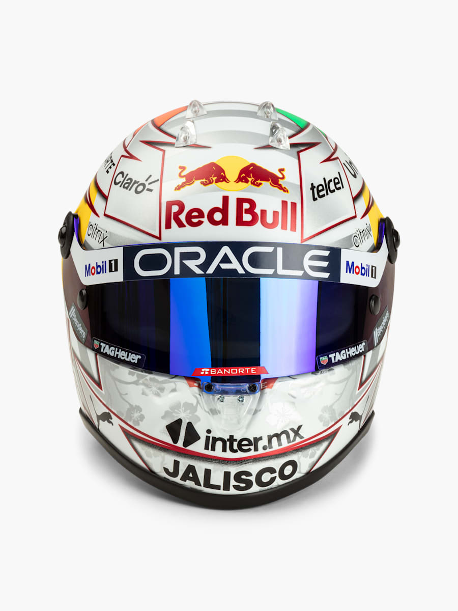 2022 Sergio Perez 1:2 Japanese GP™ Race Helmet - Multicolour