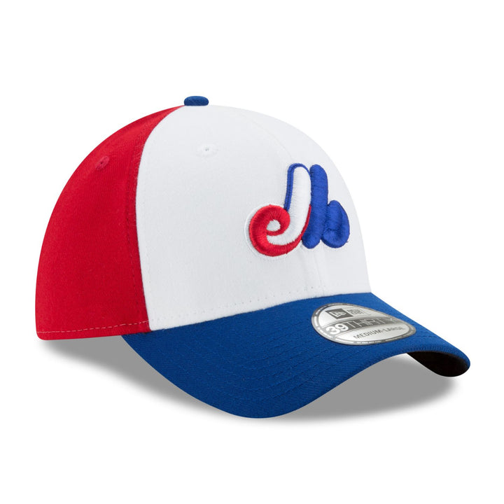 Montreal Expos MLB Team New Era® 39THIRTHY Men's Baseball Cap - Tricolor