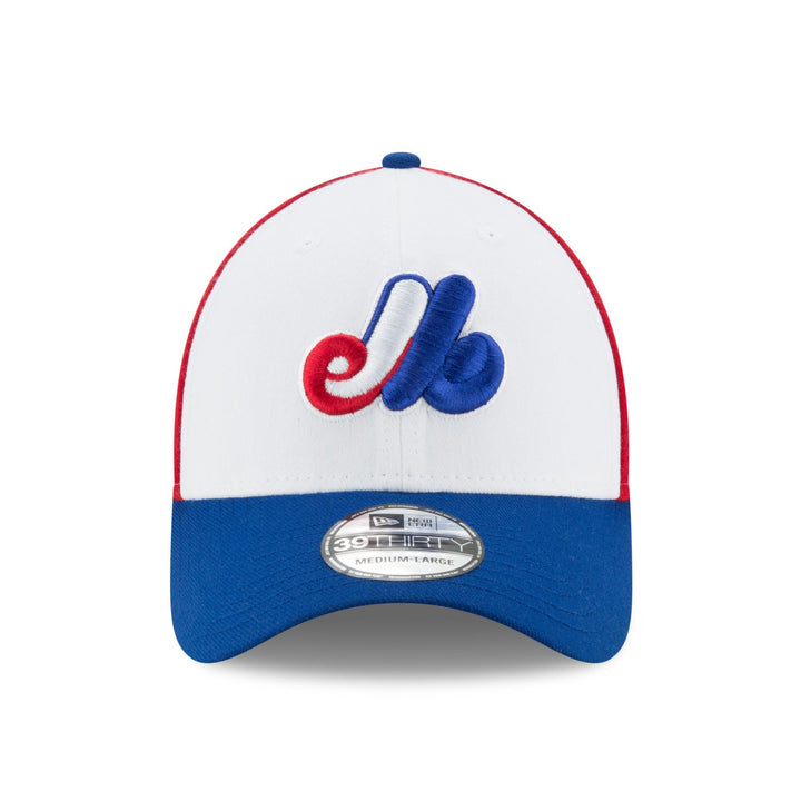 Montreal Expos MLB Team New Era® 39THIRTHY Men's Baseball Cap - Tricolor