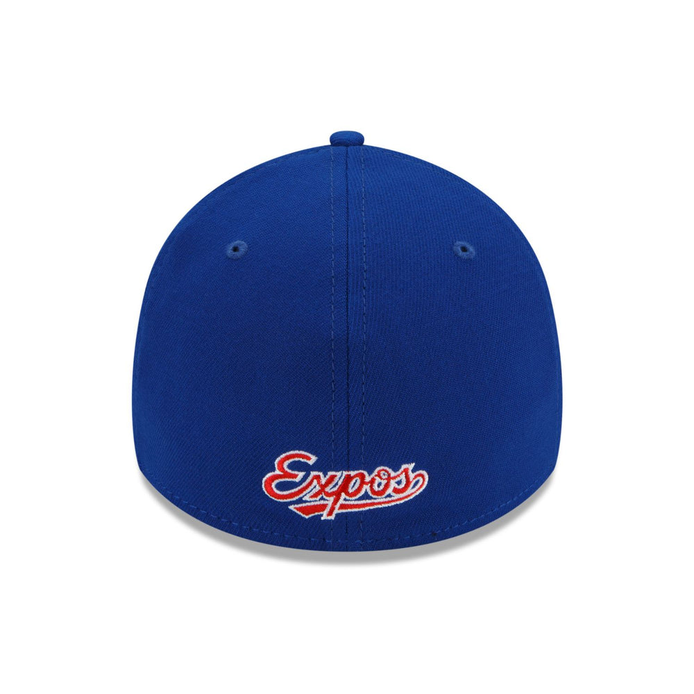 Montreal Expos MLB Team New Era® 39THIRTHY Men's Baseball Cap - Royal Blue