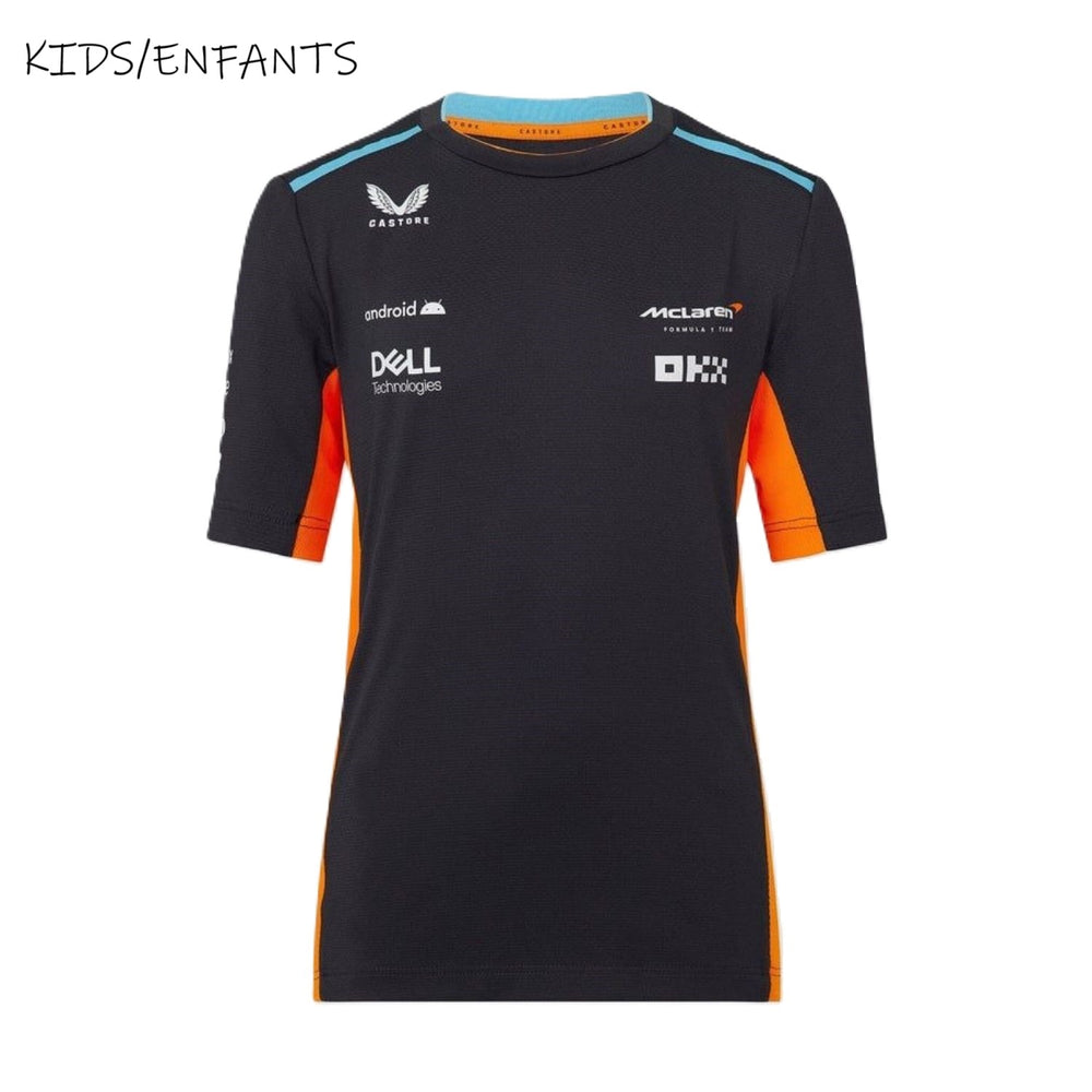 McLaren F1™ Team Lando Norris Replica Kid's T-shirt - Papaya/Dark Grey